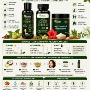 JAY'S AYU HAIR HEALTH COMBO